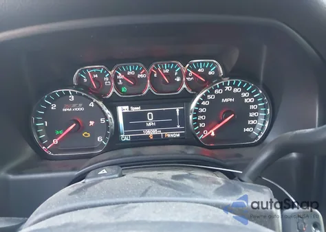 2015 Chevrolet Silverado 1500 2Lt из США, поврежденный, VIN 1GCVKREC3FZ332669